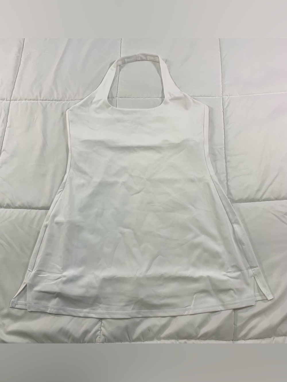 New ASOS active halter neck tennis dress with under shorts size 12